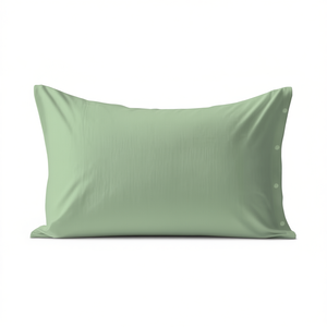 Funda de almohada 100% algodón verde tamaño alemán 80x80cm - Product Image 3
