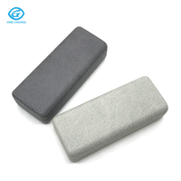 Étui à lunettes en métal rigide à texture craquelée, personnalisable avec logo, boîte à lunettes portable multicolore pour le rangement des lunettes optiques – Vente en gros