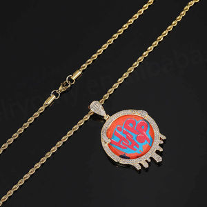 Collier personnalisé avec pendentif médaillon photo souvenir, impression d'image, bijoux de haute qualité FBKX013 pour hommes - Product Image 6