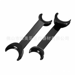 Rétracteur orthodontique double tête noir résistant aux hautes températures, instrument chirurgical dentaire pour ouverture buccale, photographie - Product Image 2