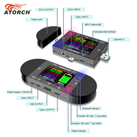 Testeur USB 5-32V DC 5.5 type-c voltmètre numérique ampèremètre détecteur de tension de banque d'alimentation QC2.0 3.0 PD3.0 détecteur de compteur électrique