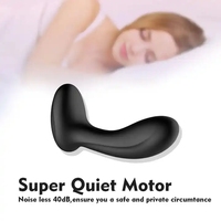 Masseur de prostate rechargeable à aspiration magnétique, 10 vitesses de vibration, 146 mm, stimulation ergonomique du point G, plug anal pour hommes, qualité alimentaire