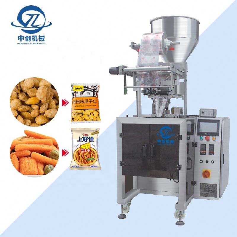 Pea Sachet Vacuum Multifunction Crisps Biscuit Food Bean Onion Candy Packing Vertical Packaging Machine For Potato Chips