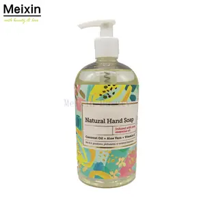 Meixin उच्च गुणवत्ता निजी लेबल 500ml तरल हाथ धोने सूत्र फोम हाथ साबुन