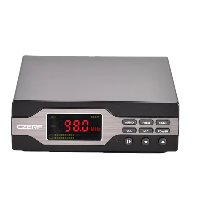 GGDX CZE-01B 0-1W FM Broadcast Transmitter Stereo Kit with MP3 Playing Top Version