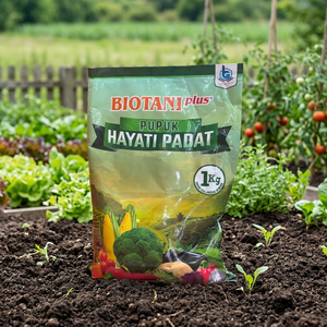 Engrais en poudre améliorant le sol microbien biologique Biotani Plus 1 kg pour potager - Product Image 1