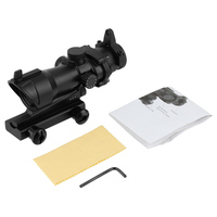 Optique MZJ 1x32 Rouge Vert Illuminé Point Rouge Visée Chasse Point Rouge Réflexe Viseur