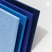 Panneaux acoustiques en feutre PET à livraison rapide, échantillon gratuit, panneau acoustique en PET, panneau acoustique insonorisant en polyester pour plafond et mur