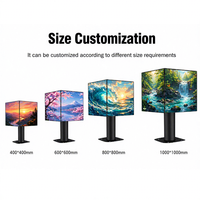 Nuovo display a cubo elettronico per interni, display a cubo LED personalizzabile, schermo a cubo LED creativo, display LED IP20