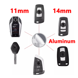 Autocollant d'emblème <span class=keywords><strong>de</strong></span> clé <span class=keywords><strong>de</strong></span> <span class=keywords><strong>voiture</strong></span> en aluminium 11 mm 14 mm, <span class=keywords><strong>logo</strong></span> <span class=keywords><strong>de</strong></span> clé pour accessoires BMW - Product Image 5