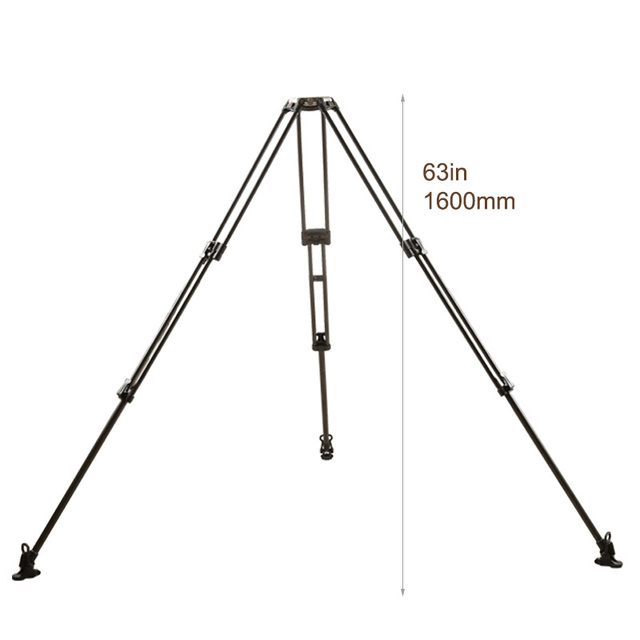 OBO Professional DSLR Camera Tripod Carbon Fiber Folding Waterproof Shockproof Portable Damping Head Video Digital Camera Black