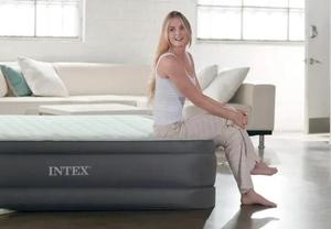 Colchón <span class=keywords><strong>Inflable</strong></span> <span class=keywords><strong>INTEX</strong></span> 64902 64904 64906, Cama <span class=keywords><strong>Inflable</strong></span> Elevada Completa <span class=keywords><strong>con</strong></span> Bomba Integrada - Product Image 5