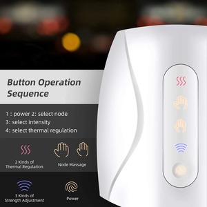 Masajeador de manos eléctrico OEM con compresión de aire y compresa caliente Pedido a granel Precio al por mayor para alivio del dolor de artritis - Product Image 2