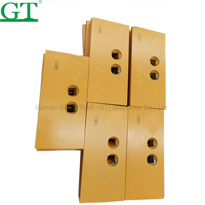 14X-71-11330 Lame de finition gauche pour pièces d'excavatrice, Lames de coupe pour pièces de rechange de bouteur 7D1577/5D9554/5D9558/5D9559/5D9556/5D9557 - Product Image 1