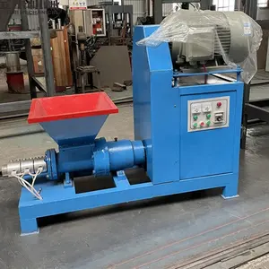 Factory outlet compressed wood sawdust biomass tree leaves bamboo charcoal coal briquettes press manufacturing machines price