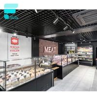 Conception de l'aménagement des supermarchés, présentoirs pour épicerie, conception de mini-supermarchés, étagères de présentation, mobilier