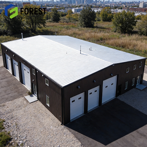 Bâtiment préfabriqué en acier PEB pour atelier, entrepôt, appartement, ferme – Solutions clés en main galvanisées personnalisées - Product Image 1