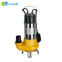 Pompe à eaux usées submersible en fonte d'acier inoxydable monophasée 220V 50Hz avec interrupteur à flotteur type SVQ