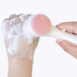 <span class=keywords><strong>Brosse</strong></span> <span class=keywords><strong>nettoyante</strong></span> manuelle en silicone pour le <span class=keywords><strong>visage</strong></span>, à poils doux, pour le nettoyage facial en gros - Product Image 2