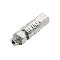 Conector Rápido de Líquido Refrigerante para Equipos Hidráulicos de Alto Rendimiento