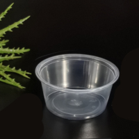 Gobelets en plastique jetables écologiques de 2oz Portion bon marché Pots de charcuterie pour plats à emporter pour bonbon vin huile d'olive nouilles Espak