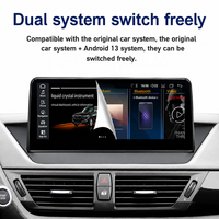 Sistema Multimedia para Automóvil Android 14 de 12.3 Pulgadas para BMW X1 E84, 8+64 GB, CarPlay Inalámbrico, Android Auto, DSP, Pantalla Antideslumbrante de 1920x720, 4G
