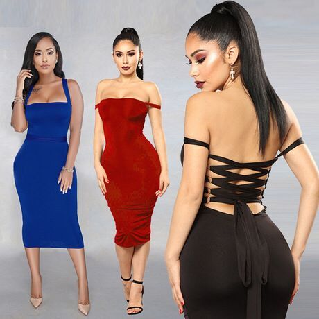 2019 Новое поступление, женское двухстороннее сексуальное облегающее платье, Бандажное обтягивающее платье для вечеринки, ночного клуба