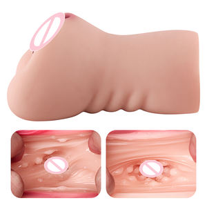 Masturbatore Maschile in Gomma a Forma di <span class=keywords><strong>Vagina</strong></span>, Giocattolo Sessuale Artificiale per Uomo - Product Image 5