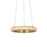 Lustre en albâtre, luminaires suspendus ronds, lampes de luxe pour villa, éclairage moderne
