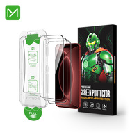 Protection d'écran en verre trempé HD transparente pour la série 18, lot de 3, ultra-fine, anti-choc, anti-graisse, anti-traces de doigts, installation facile