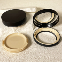 En stock 12g noir vide Flip BB CC crème boîte à coussin d'air avec miroir correcteur coussin d'air conteneur emballage matériel