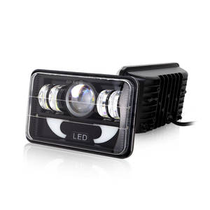 Accesorios para Auto, Faro Delantero de 4x6 5 Pulgadas, 12V 24V, Pieza Decorativa para Bicicleta, Barra de Luz LED de Trabajo para SUV UTV - Product Image 4