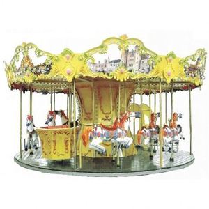 Nouvelle conception de manège à deux étages pour enfants et adultes, parc d'attractions, carrousel à 88 places - Product Image 3
