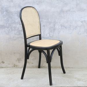 Chaise en bois de canne de dos de rotin de nouvelle conception par empilable pour <span class=keywords><strong>la</strong></span> partie et le mariage - Product Image 3