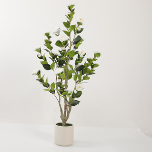 1.2m camelia <span class=keywords><strong>albero</strong></span> artificiale-grande pavimento di piante verdi per interni-pezzo in piedi-<span class=keywords><strong>albero</strong></span> realistico - Product Image 3