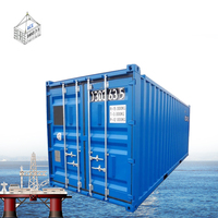 Kontainer Kargo Kering 20ft 6m Panjang 20 Kaki Standar Dnv 27-1 ISO 18055 di Qingdao Dalian