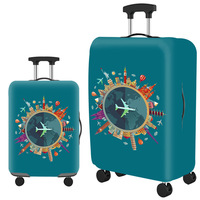 Housse de protection personnalisée pour valise de voyage en Spandex, pour l'extérieur
