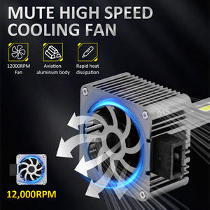 Lampadina LED per Fari Serie D con Decodifica Canbus, 70W Super Luminosa, D1S D2S D3S D4S, Faro con Lente per <span class=keywords><strong>Audi</strong></span> <span class=keywords><strong>VW</strong></span> Classe C <span class=keywords><strong>Polo</strong></span> <span class=keywords><strong>A1</strong></span> A3 - Product Image 5