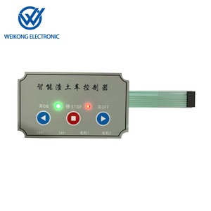 Lgf Ánh Sáng hướng dẫn phim chiếu sáng bàn phím xúc giác Bàn phím màng chuyển đổi <span class=keywords><strong>Silicone</strong></span> nút kim loại cho thiết bị viễn thông - Product Image 6