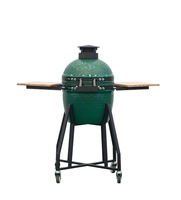 MCD YiXing Fabricant professionnel Grands grils BBQ Kamado en céramique Acier inoxydable Extérieur Jardin 22 pouces Barbecue