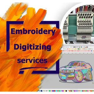 Types of embroidery digitizing services