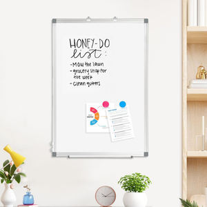 <span class=keywords><strong>Tableau</strong></span> <span class=keywords><strong>blanc</strong></span> magnétique double face sur mesure avec cadre en aluminium pour <span class=keywords><strong>mur</strong></span> - Product Image 5