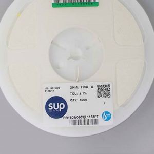 Factory Direct RR1608 0603L1133FT 0603 1608 Resistors Chip Resistors SMD Resistors 113Kohm 1% 1/10W Thick Film Resistor - Product Image 1