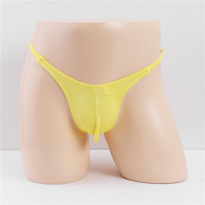 Calzoncillos para hombre, ropa interior suave y cómoda, calzoncillos sexis transpirables de cintura baja, Tanga Gay para nalgas Macho - Product Image 2