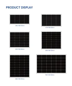 BLUE CARBON 25 años de garantía Panel solar 550W panel solar paneles solares de alta calidad 550W