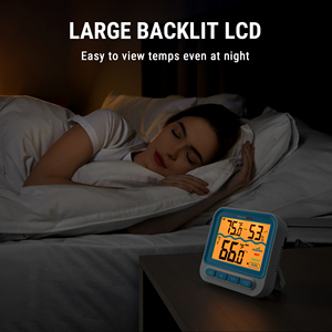 Thermopro tp211b không thấm nước kỹ thuật số hồ bơi Nhiệt kế | dễ dàng đọc lớn hiển thị chính xác đo nhiệt độ nước - Product Image 3