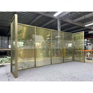 ANN3749 Premium Modern Stainless Steel Coated Durable Multi-Functional <b>Decorative</b> Partition <b>Screen</b> for Office and Hotel Spaces - Product Image 5