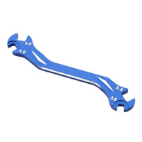 Outil de réparation RC pour voiture camion bateau-3/4/5/5mm en alliage d'aluminium clé à vis et écrou colorée à commande manuelle Logo personnalisé