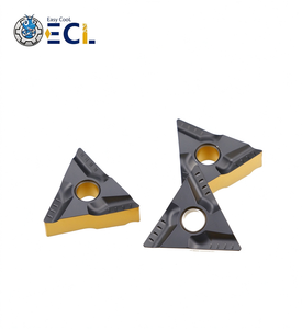 Plaquette en carbure triangulaire TNMG160404, revêtement TiN, outil de tournage pour acier, OEM - Product Image 4