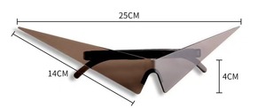 Anime Tengen Toppa Gurren-Lagann Cosplay Kamina Brille Brille Sonnenbrille Cosplay Kostüm Zubehör Requisiten Halloween - Product Image 4